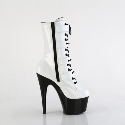 Pleaser   ADORE-1046tt wht holo pat / blk