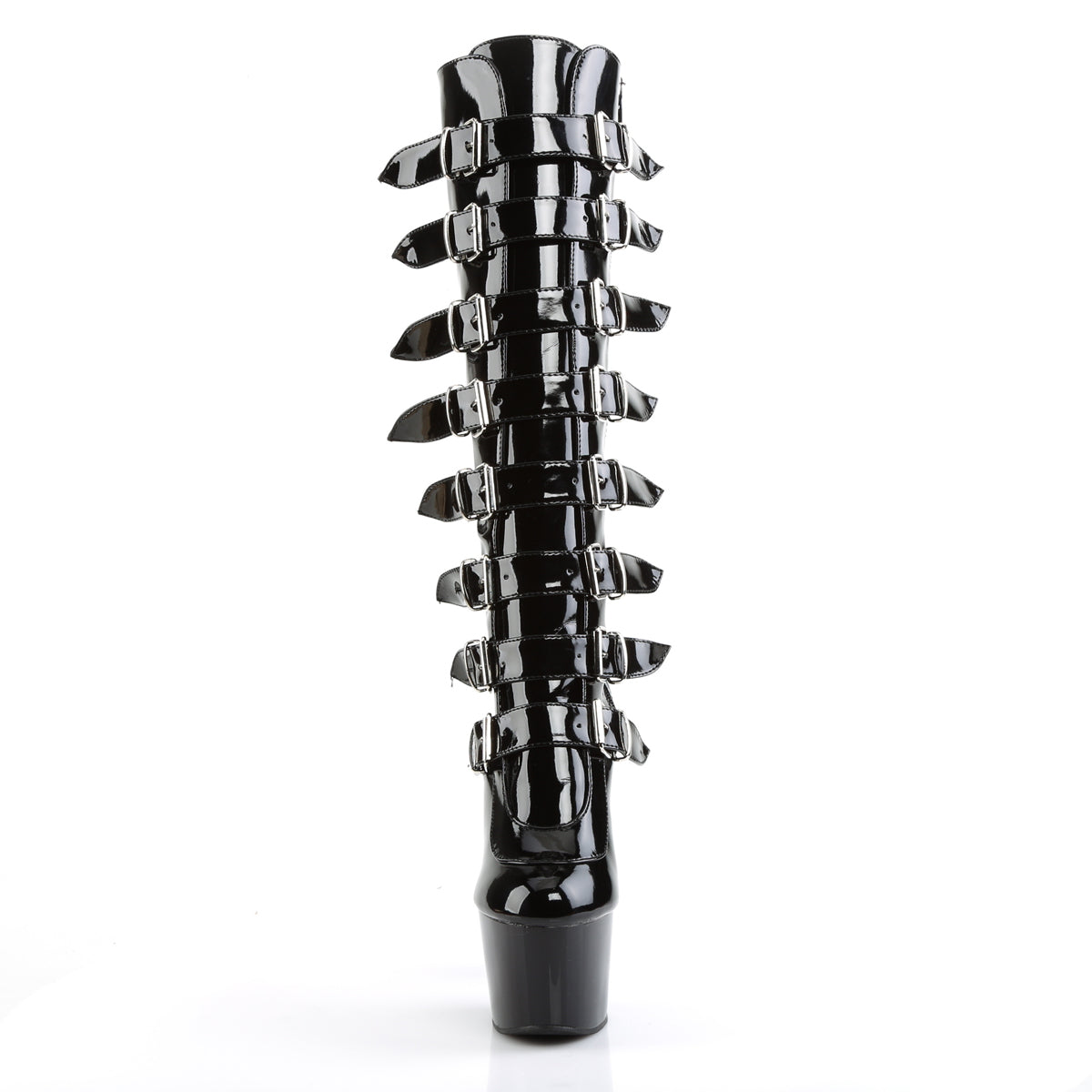 Pleaser Bottes pour femmes ADORE-2043 blk pat / blk
