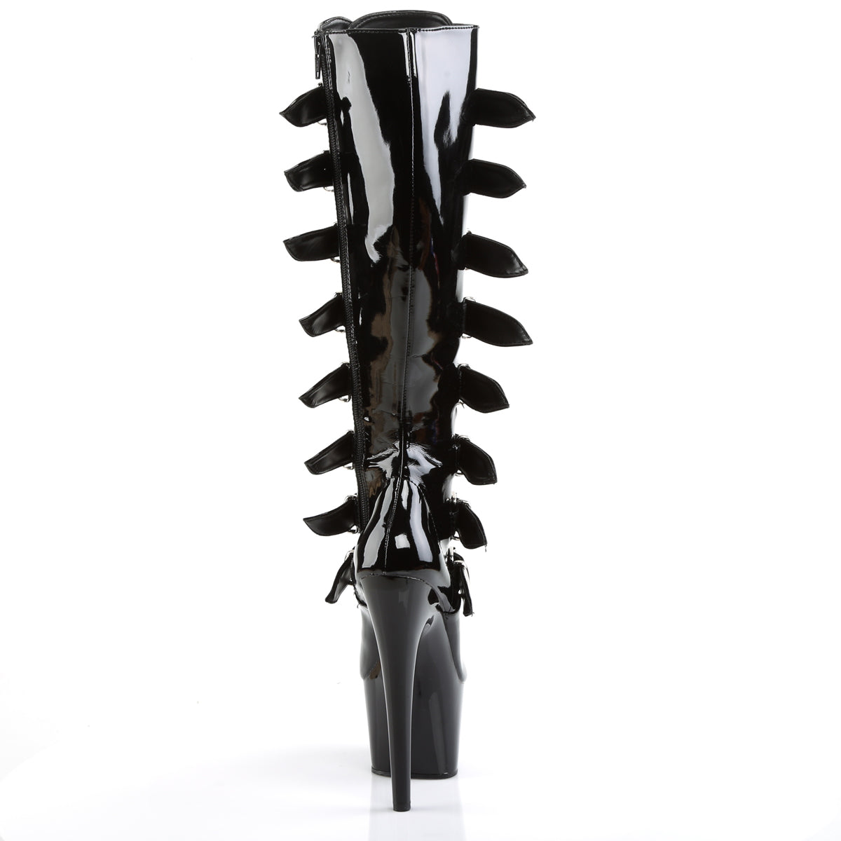 Pleaser Bottes pour femmes ADORE-2043 blk pat / blk
