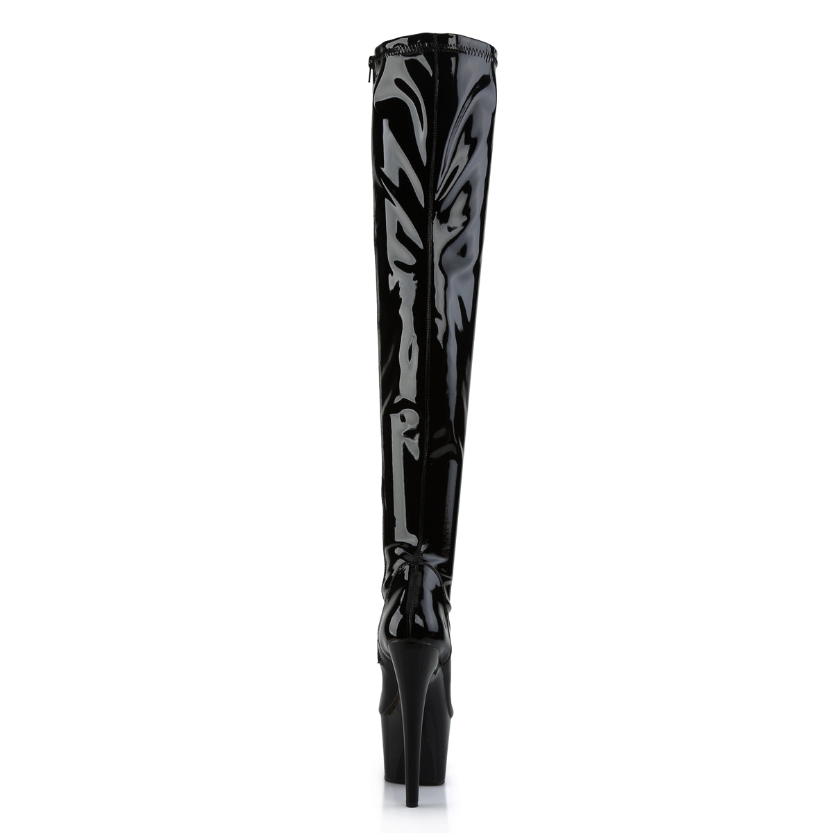 Pleaser Bottes pour femmes ADORE-3000 blk str pat / blk