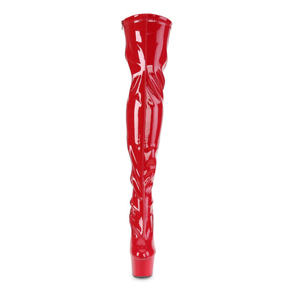 Pleaser Bottes pour femmes ADORE-3000 rouge str pat / rouge