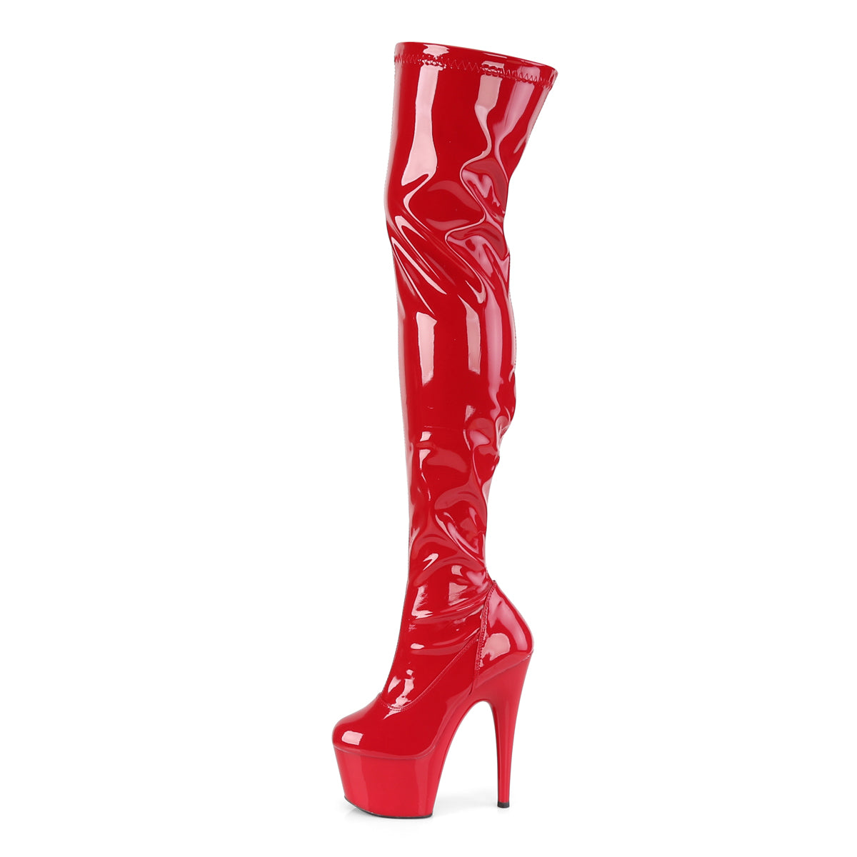 Pleaser Bottes pour femmes ADORE-3000 rouge str pat / rouge