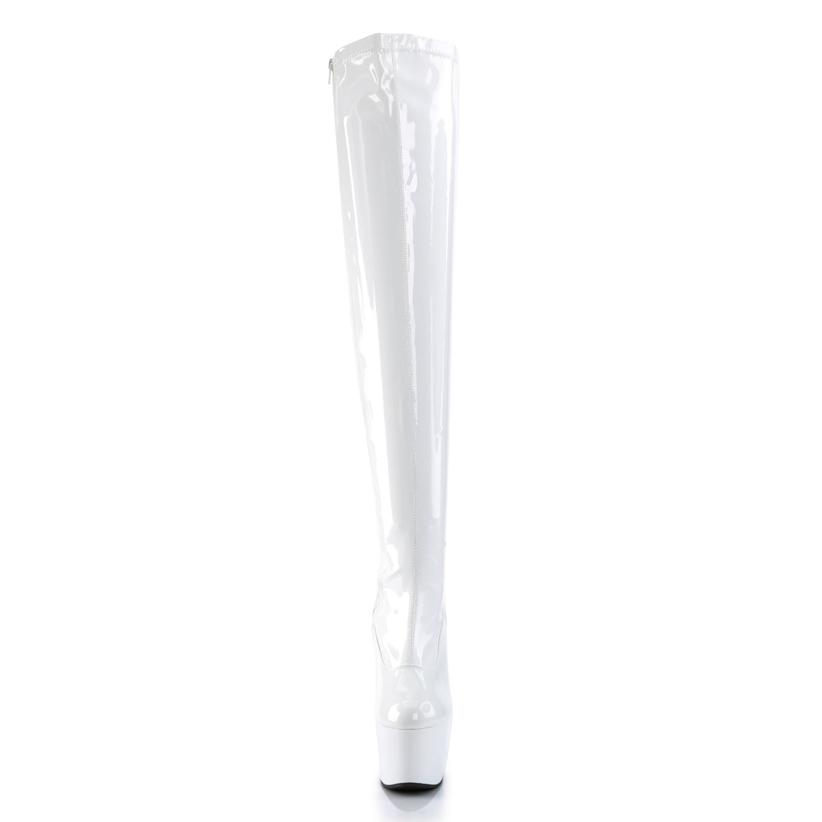Pleaser Bottes pour femmes ADORE-3000 wht str pat / wt