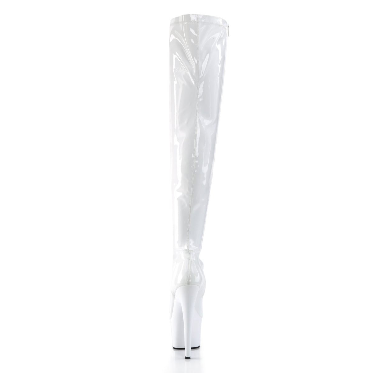 Pleaser Bottes pour femmes ADORE-3000 wht str pat / wt