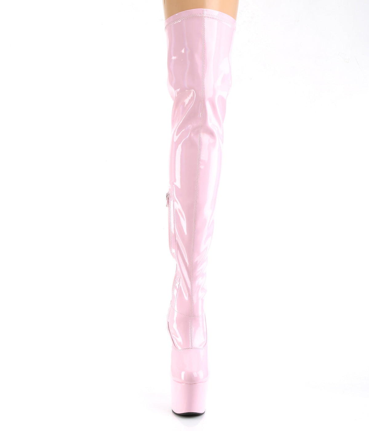 Pleaser Bottes pour femmes ADORE-3000hwr B. rose str. Holo / b. Rose holo