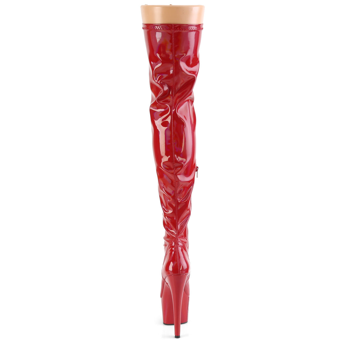 Pleaser Bottes pour femmes ADORE-3000hwr rouge str. Holo / rouge holo