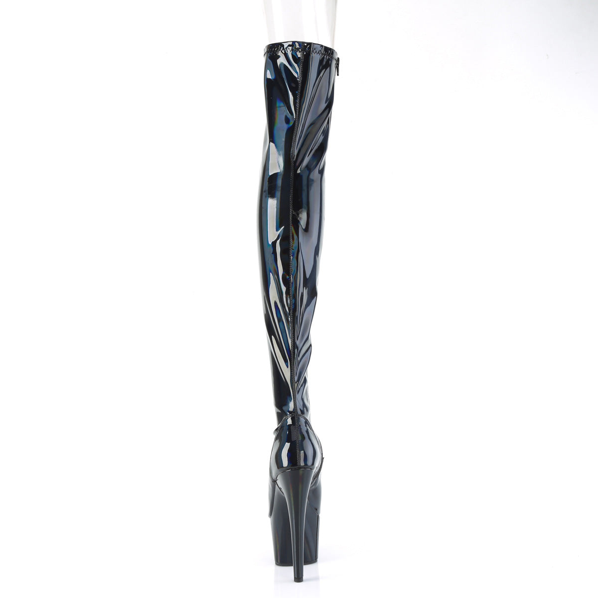 Pleaser   ADORE-3011hwr Blk Str. Holo / Blk Holo