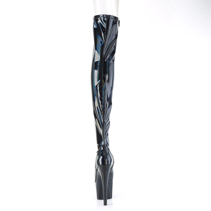 Pleaser   ADORE-3011hwr Blk Str. Holo / Blk Holo