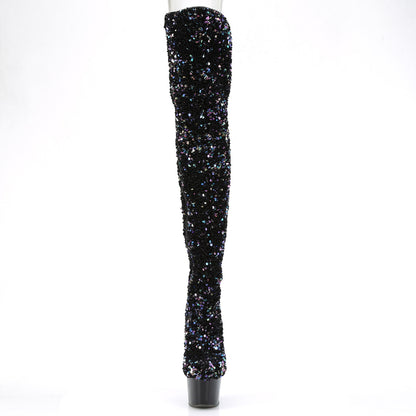 Pleaser Bottes pour femmes ADORE-3020 BLK MULTI SUUQINS / BLK