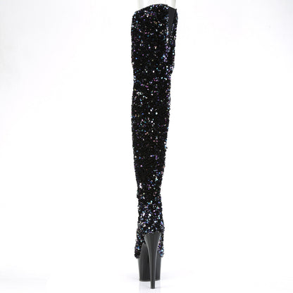Pleaser Bottes pour femmes ADORE-3020 BLK MULTI SUUQINS / BLK
