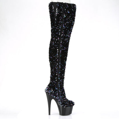 Pleaser Bottes pour femmes ADORE-3020 BLK MULTI SUUQINS / BLK