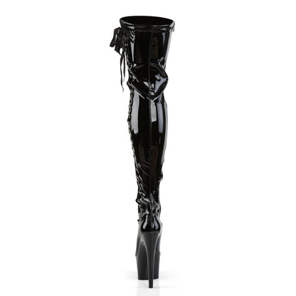 Pleaser Bottes pour femmes ADORE-3050 blk str pat / blk