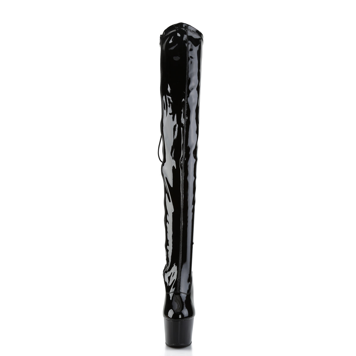 Pleaser Bottes pour femmes ADORE-3063 blk str pat / blk