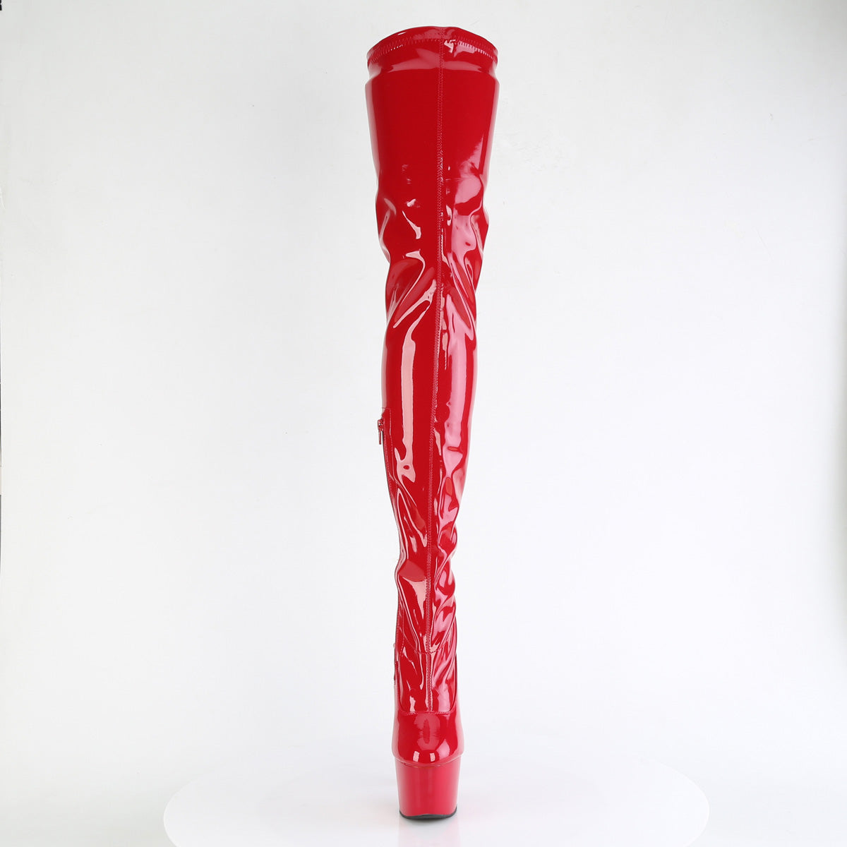 Pleaser   ADORE-4000 Red Str. Pat/Red
