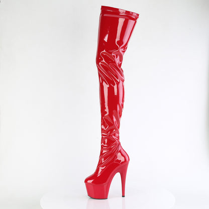 Pleaser   ADORE-4000 Red Str. Pat/Red