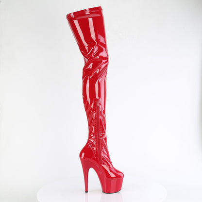 Pleaser   ADORE-4000 Red Str. Pat/Red
