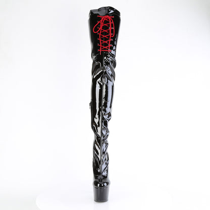 Pleaser   ADORE-4001wr BLK STREAT PAT / BLK