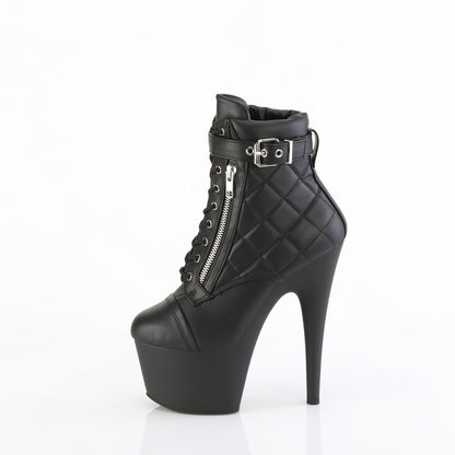 Pleaser   ADORE-700-05 Blk Faux Leather/Blk Matte