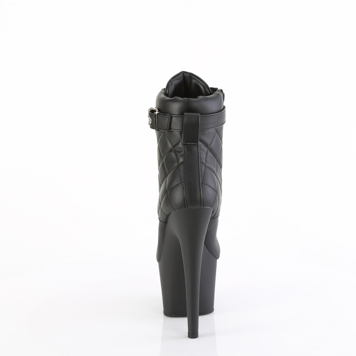 Pleaser   ADORE-700-05 Blk Faux Leather/Blk Matte