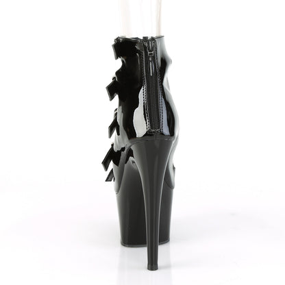 Pleaser Bottines pour femmes ADORE-700-33 blk pat / blk