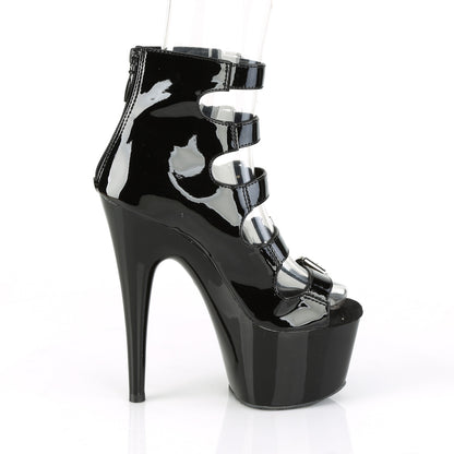 Pleaser Bottines pour femmes ADORE-700-33 blk pat / blk