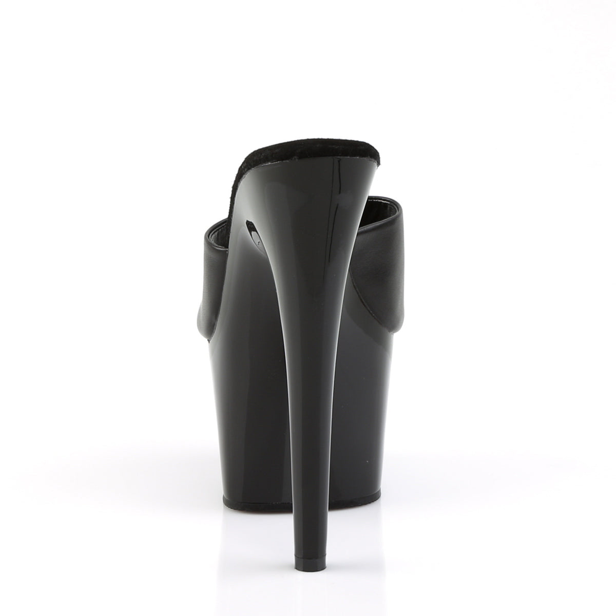 Pleaser Sandales pour femmes ADORE-701 BLK CUIR / BLK