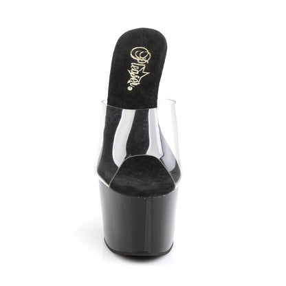 Pleaser Sandales pour femmes ADORE-701 CLR / BLK
