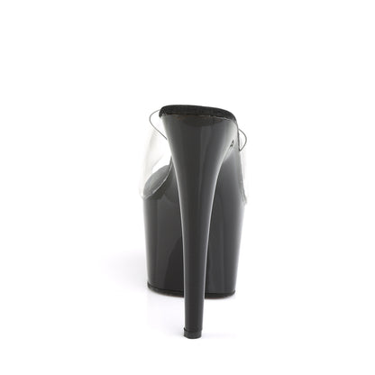 Pleaser Sandales pour femmes ADORE-701 CLR / BLK