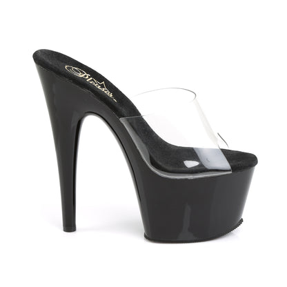 Pleaser Sandales pour femmes ADORE-701 CLR / BLK