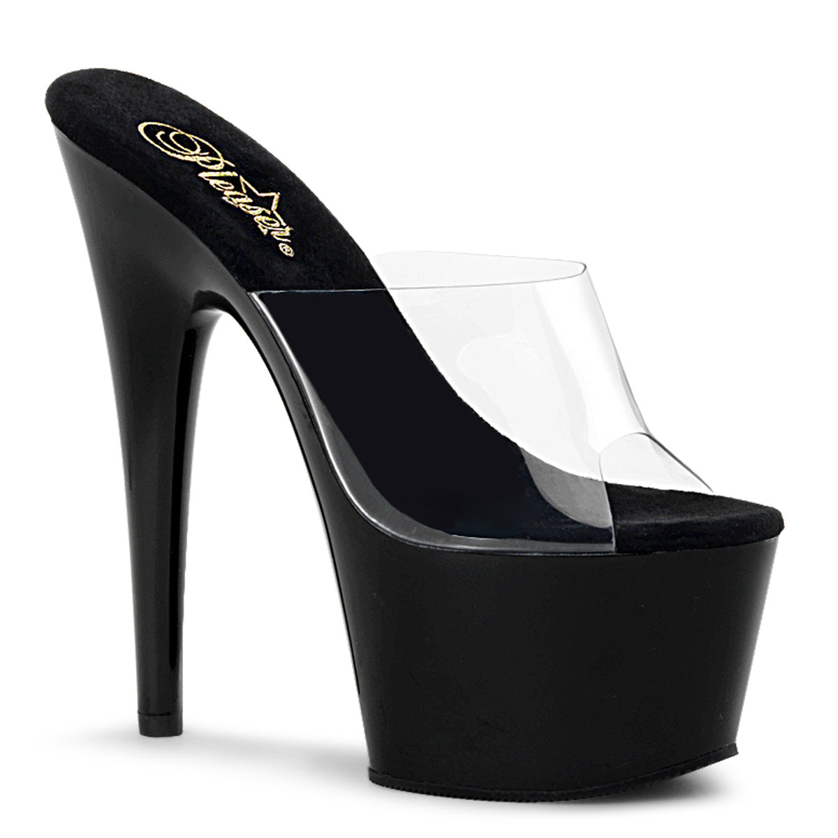 Pleaser Sandales pour femmes ADORE-701 CLR / BLK