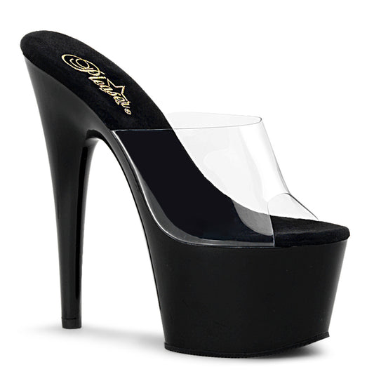 Pleaser Sandales pour femmes ADORE-701 CLR / BLK