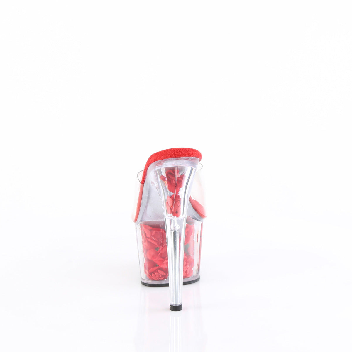 Pleaser Sandales pour femmes ADORE-701fl CLR / Fleurs rouges