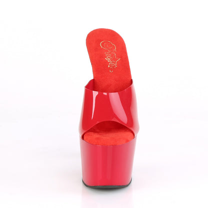 Pleaser Sandales pour femmes ADORE-701n rouge rouge (gelée) TPU / rouge
