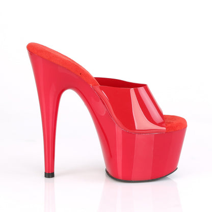 Pleaser Sandales pour femmes ADORE-701n rouge rouge (gelée) TPU / rouge