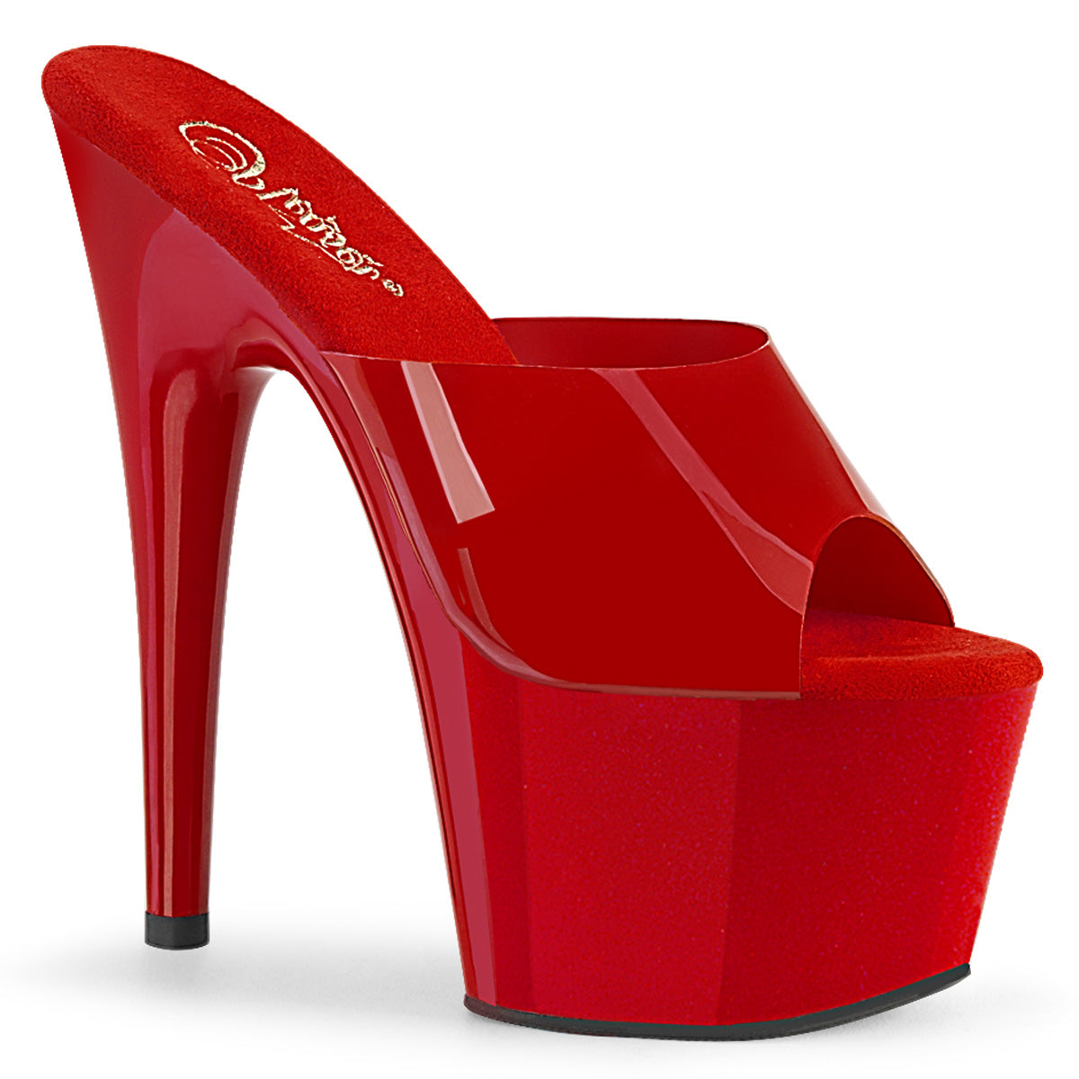 Pleaser Sandales pour femmes ADORE-701n rouge rouge (gelée) TPU / rouge