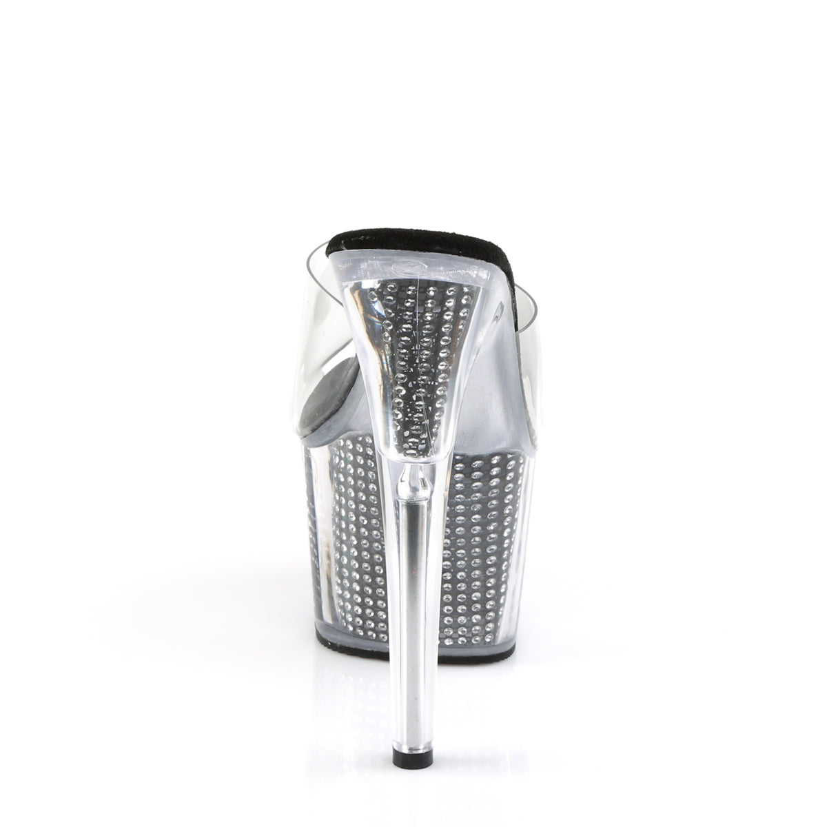 Pleaser Sandales pour femmes ADORE-701SRS CLR / BLK SRS