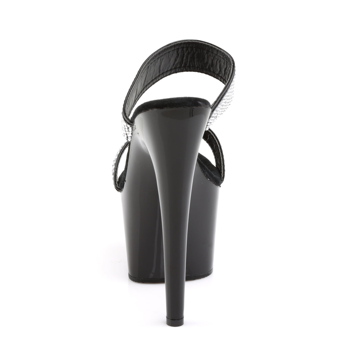 Pleaser Sandales pour femmes ADORE-702-2 blk / blk