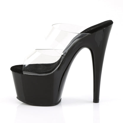Pleaser Sandales pour femmes ADORE-702 CLR / BLK