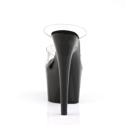 Pleaser Sandales pour femmes ADORE-702 CLR / BLK