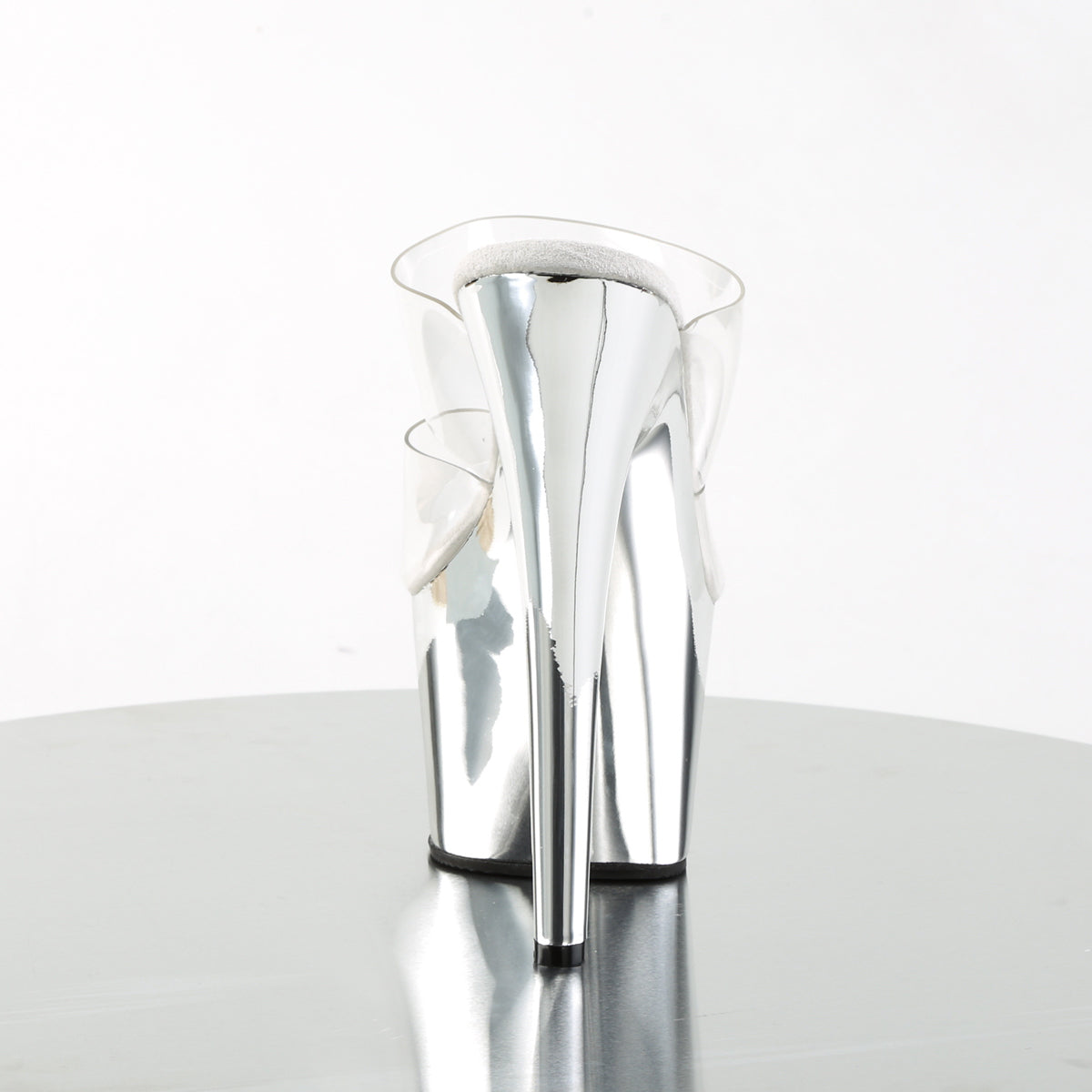 Pleaser Sandales pour femmes ADORE-702 CLR / SLV Chrome