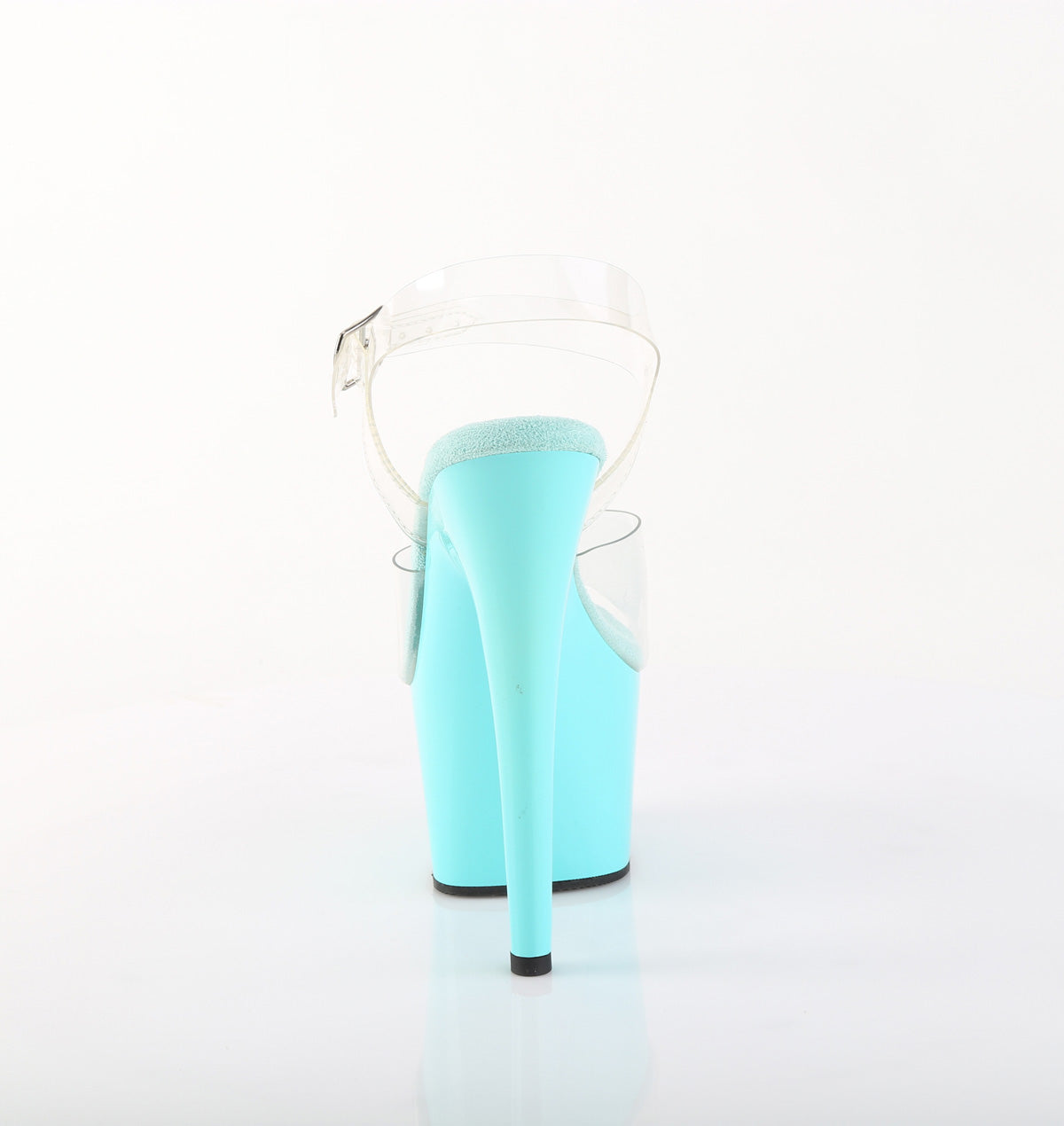 Pleaser Women's Platform Shoes ADORE-708 Clr/Aqua
