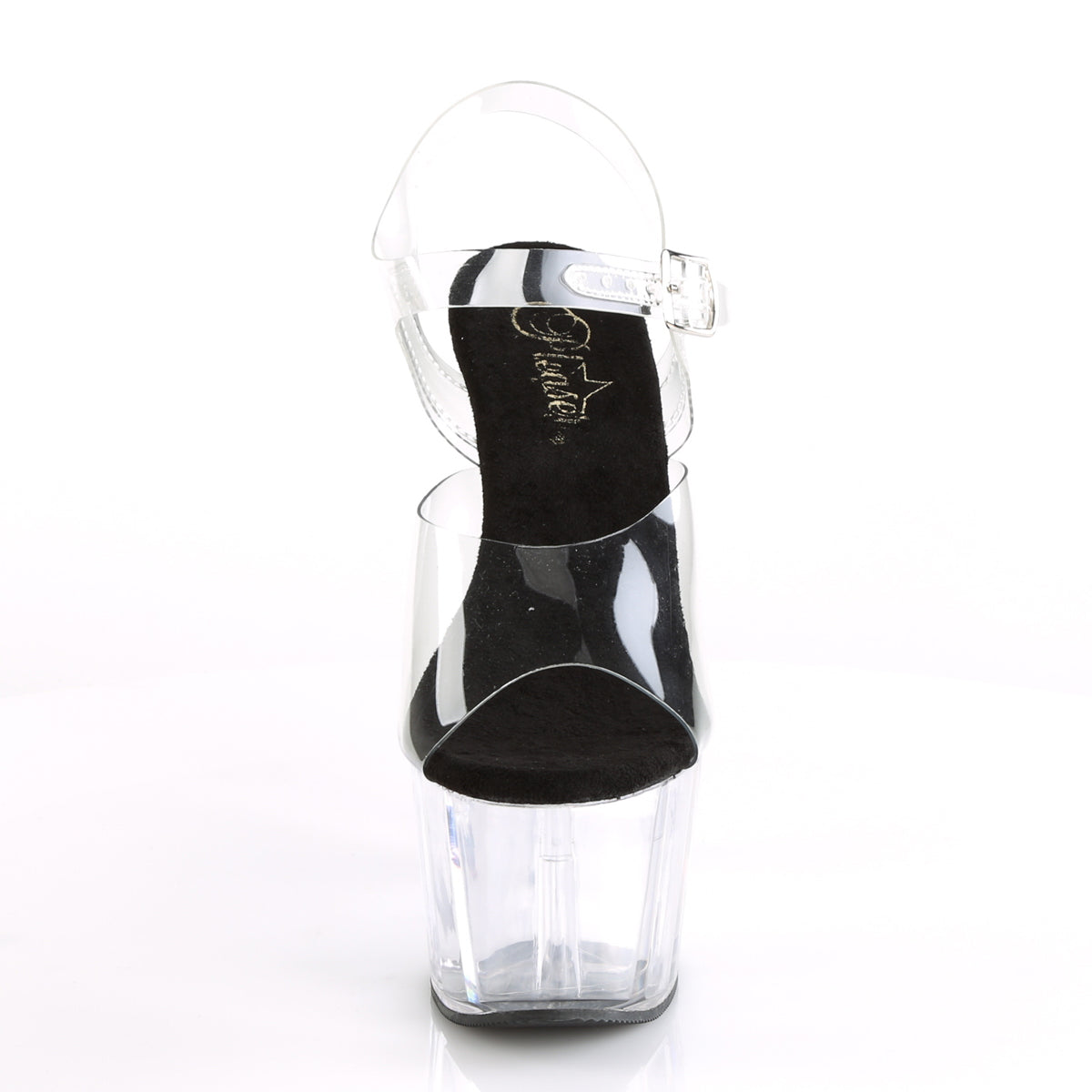 Pleaser Sandales pour femmes ADORE-708 CLR-BLK / CLR
