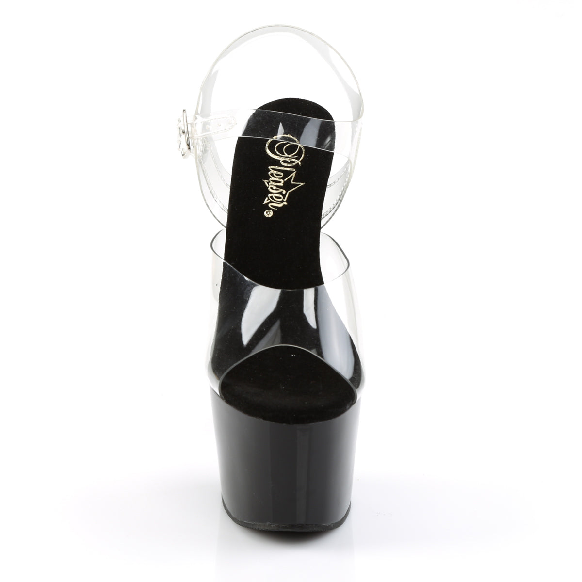 Pleaser Sandales pour femmes ADORE-708 CLR / BLK