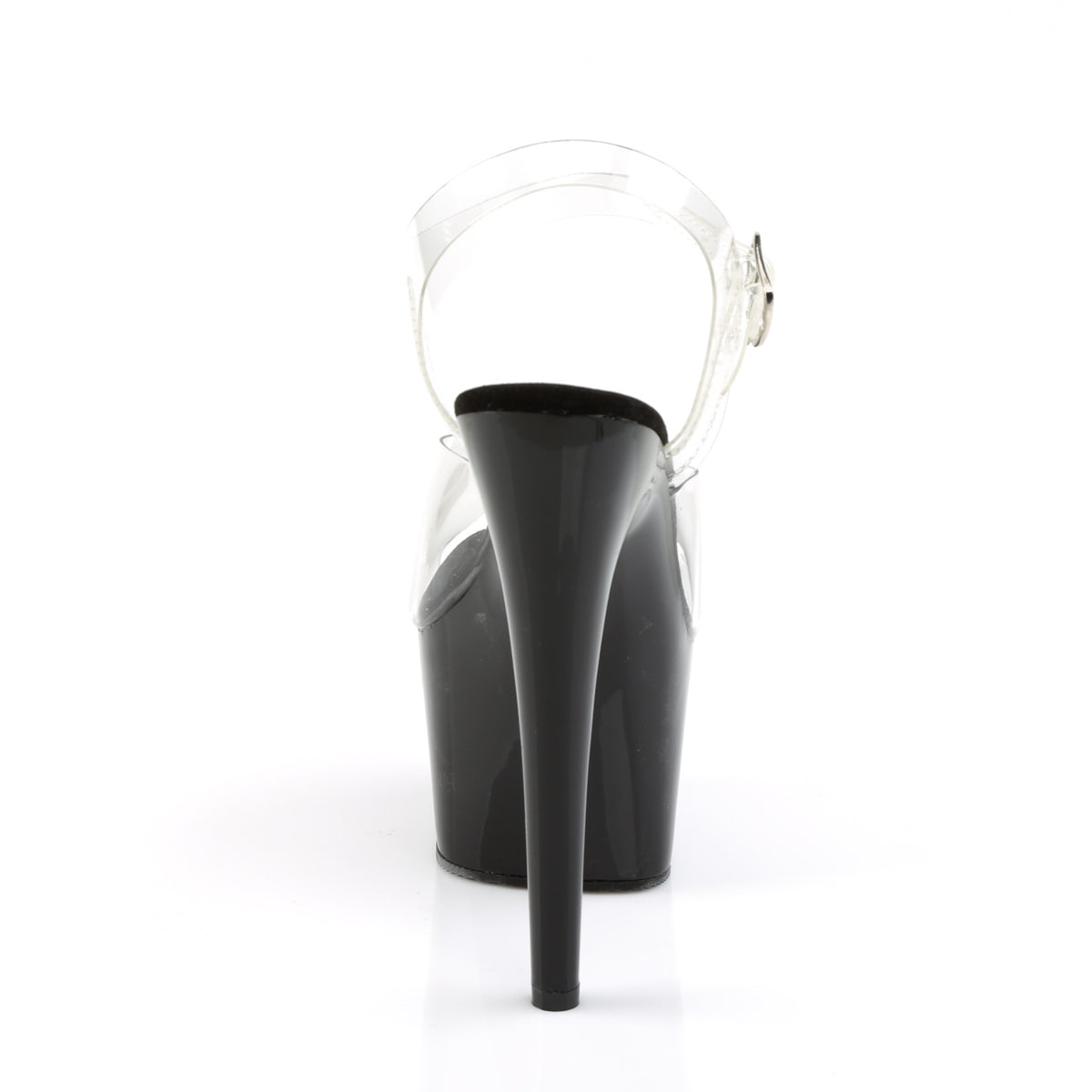 Pleaser Womens Sandals ADORE-708 Clr/Blk