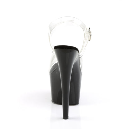 Pleaser Sandales pour femmes ADORE-708 CLR / BLK