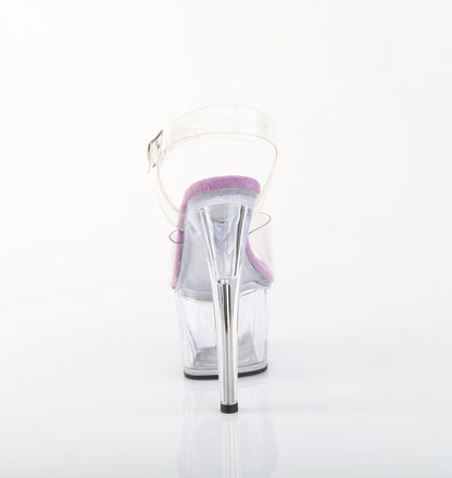 Pleaser Women's Platform Shoes ADORE-708 Clr-Lavender/Clr