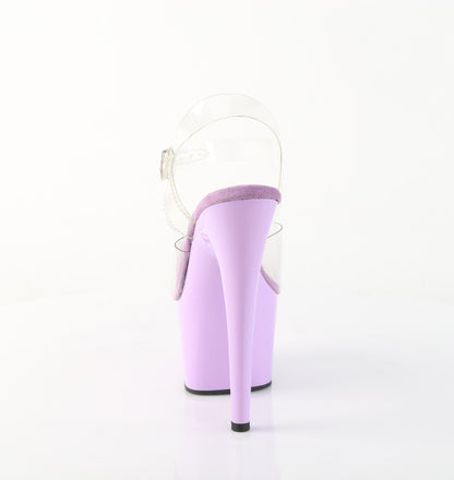 Pleaser Women's Platform Shoes ADORE-708 Clr/Lavender