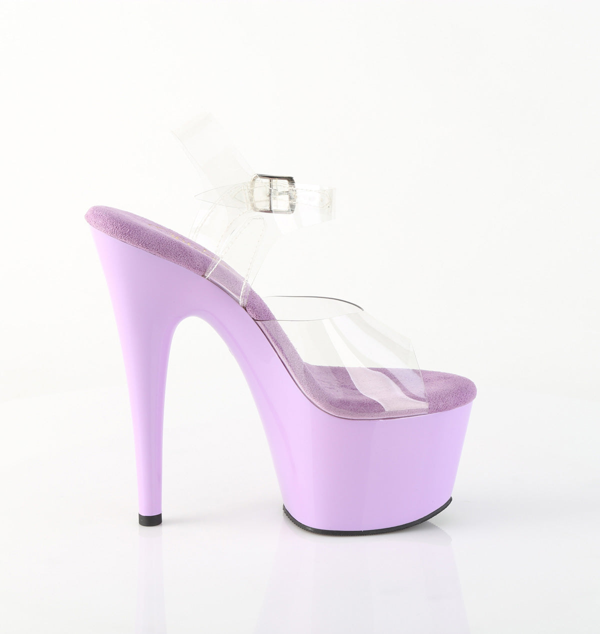 Pleaser Women's Platform Shoes ADORE-708 Clr/Lavender