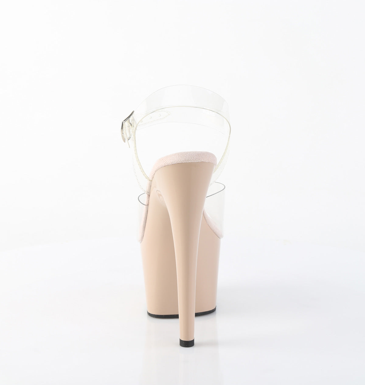 Pleaser Women's Platform Shoes ADORE-708 Clr/Nude