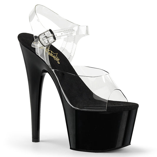 Pleaser Sandales pour femmes ADORE-708 CLR / BLK